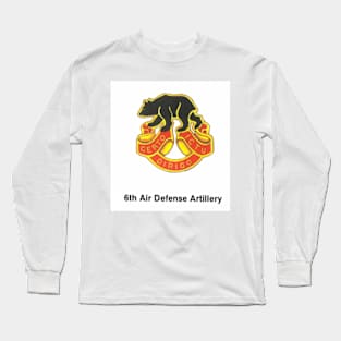 6th Air Defense Artillery (left) Long Sleeve T-Shirt